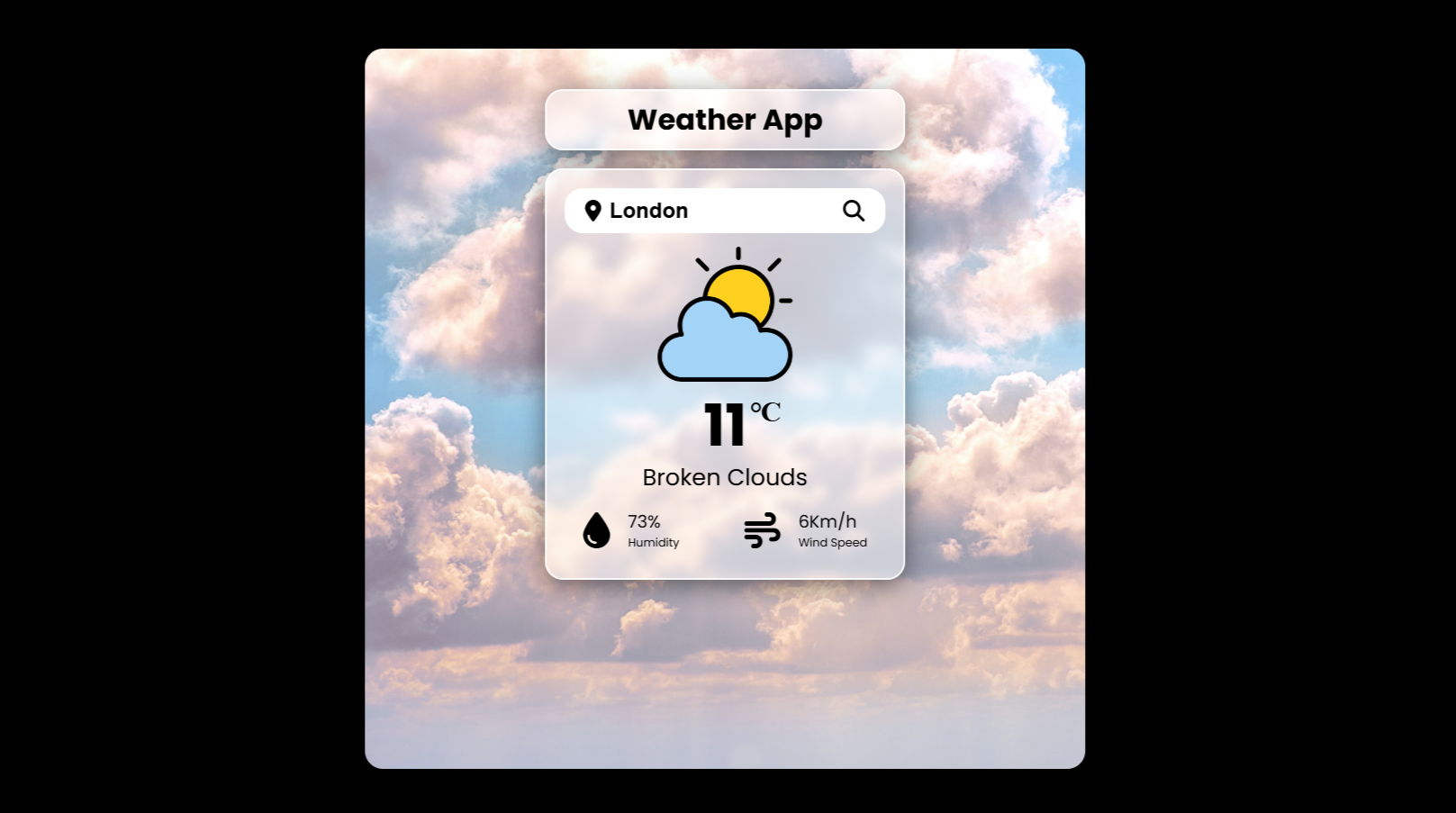 Weather app